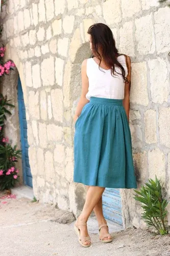 Linen skirt Lotika Premium collection (8891618)