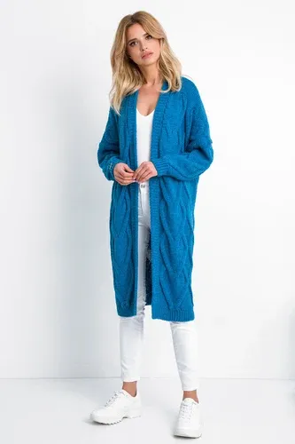 Glara Women's long cardigan made of wool (8794969)