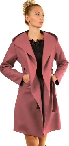 Glara Longer women's coat with hood (6089164)