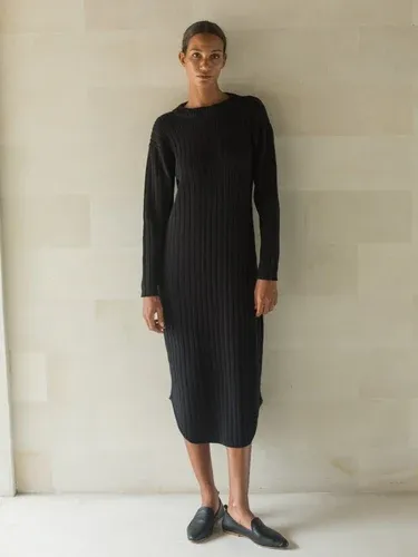 Luciee Gael Knit Dress In Black (6136822)