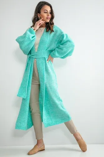 Glara Long knitted cardigan with wool (6584000)