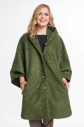 Glara Ladies hooded pelerina 100% wool (6885119)