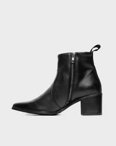 Bohema Swan No.1 Black Nopal Cactus Leather Boots (6411239)