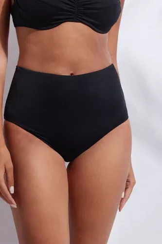 Calzedonia Braguita de Tiro Alto Moldeadora Bikini Indonesia Mujer Negro Tamaño 2 (6592183)