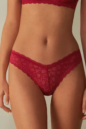 Intimissimi Braguita Brasileña de Encaje Estilo Años 80 Mujer Rojo Tamaño 2 (6454927)