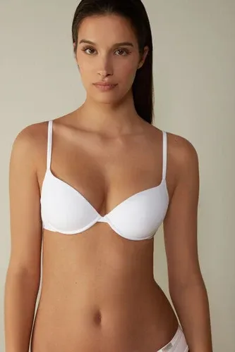 Intimissimi Sujetador Push-Up Bellissima de Algodón en Copa C Mujer Blanco Tamaño 2C (3740884)