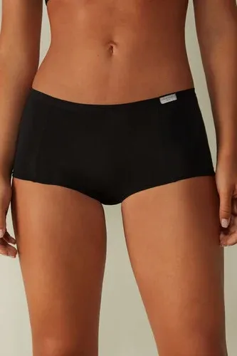 Intimissimi Culotte Tipo Shorts de Algodón Mujer Negro Tamaño 2 (3741156)