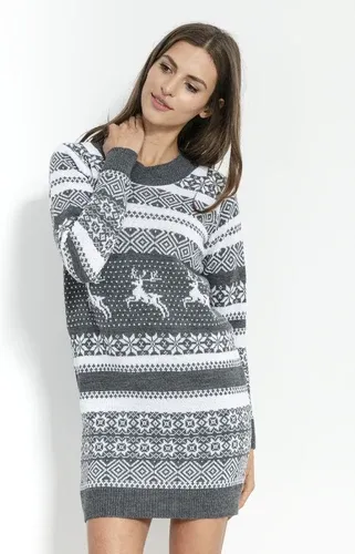 Glara Women's long winter sweater 2in1 (6815899)