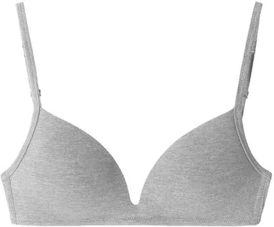 Tezenis Sujetador triángulo London con relleno sin aro de algodón London Mujer Gris Tamaño 1B (6695582)