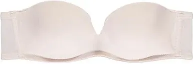 Tezenis Sujetador bandeau con relleno de microfibra New York Mujer Blanco (avorio) Tamaño 2B (6696378)
