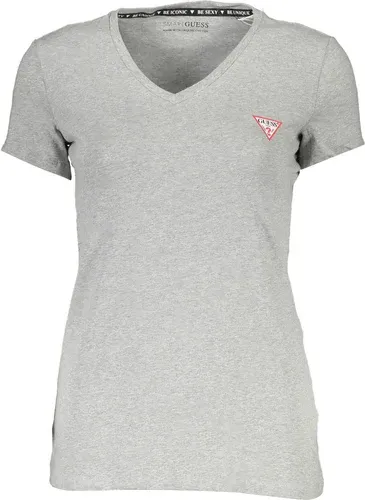 Camiseta Guess Jeans Manga Corta Mujer Gris (8382568)