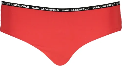 Karl lagerfeld beachwear Karl Lagerfeld BaÑador Lateral Mujer Rojo (8382638)