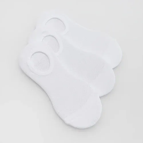Reserved - Pack de 3 pares de calcetines invisibles - Blanco (6786112)