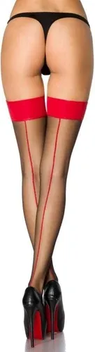 Glara Women's stockings with a distinctive seam (6816401)