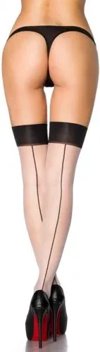 Glara Women's stockings with a distinctive seam (6816404)