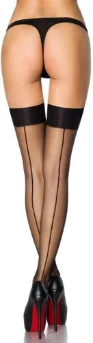 Glara Women's stockings with a distinctive seam (6816402)