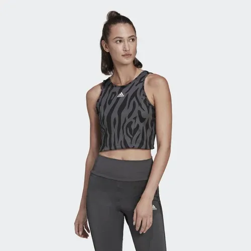 adidas Top AEROREADY Designed to Move Tiger-Print (8430274)