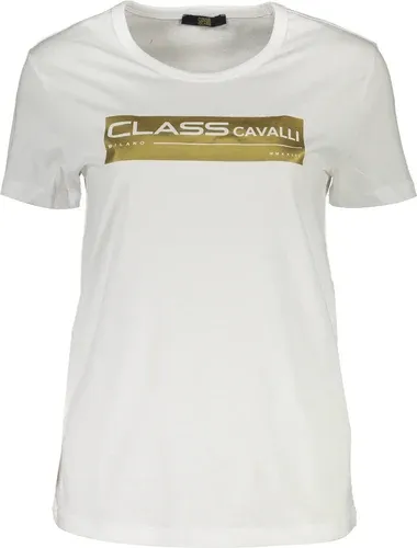 Camiseta Cavalli Class Manga Corta Mujer Blanco (8382812)