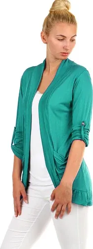 Glara Single Color Women's Cardigan (6833162)