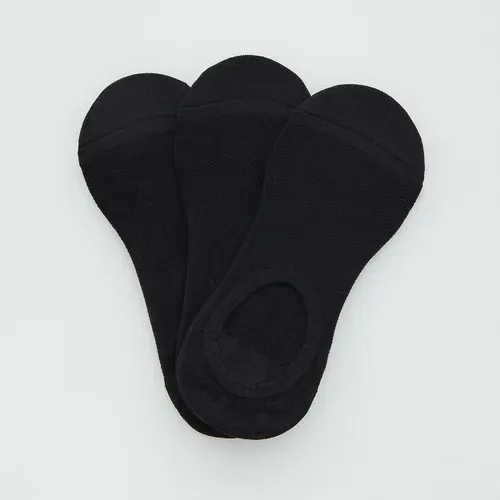 Reserved - Pack de 3 pares de calcetines invisibles - Negro (6859083)