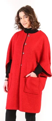 Glara Women's wool poncho (6885116)