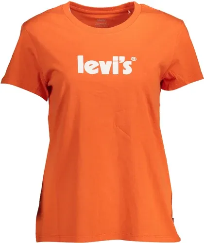 Camiseta Manga Corta Mujer Levi's Naranja (8652845)