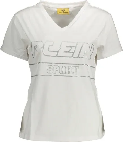 Camiseta Plein Sport Manga Corta Mujer Blanco (8383111)