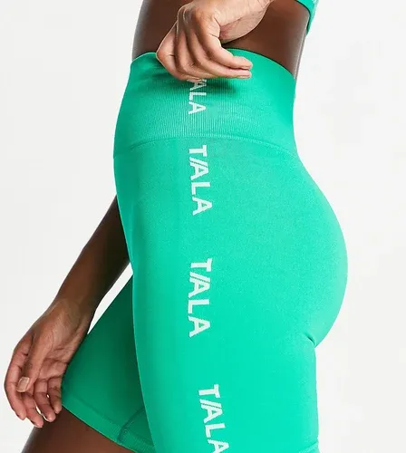 Pantalones cortos verdes con logo sin costuras Hosta exclusivos en ASOS de TALA (7113571)