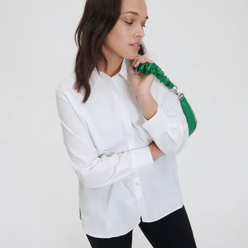 Reserved - Camisa de algodón orgánico - Blanco (6735954)