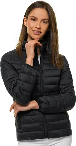 Chaqueta de mujer negra OZONEE JB/JP1141 (7120542)