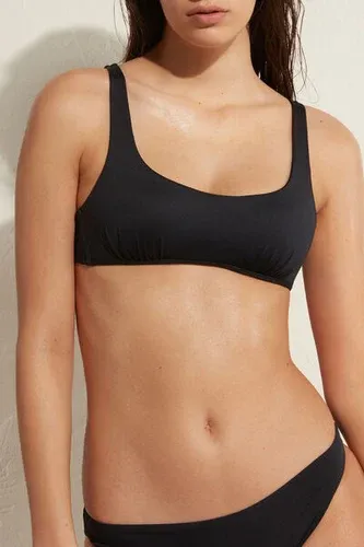 Calzedonia Top Estilo Camiseta Bikini Indonesia Mujer Negro Tamaño 2 (6582622)
