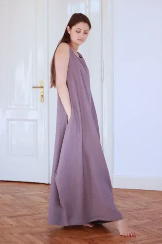 Summer 100% linen dress Lotika (7366264)