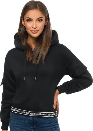 Sudadera de mujer negra OZONEE JS/B26030 (6624277)