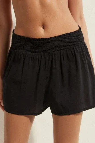 Calzedonia Shorts en Algodón Mujer Negro Tamaño L (7698839)