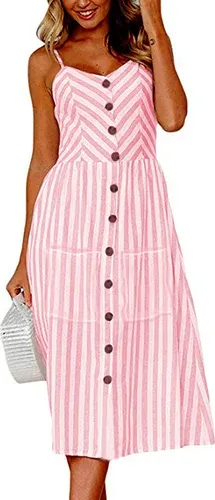 Manzara VESTIDO VERANO JULEATE rosa (4121041)