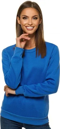 Sudadera de mujer azul OZONEE JS/W01Z (5352315)