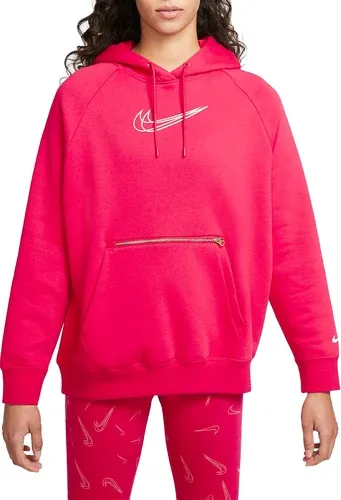 Sudadera con capucha Nike Sportswear Women s Oversized Fit Fleece Hoodie (7770805)