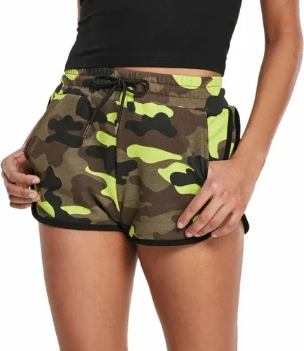 Pantalones cortos para mujer URBAN CLASSICS - camuflaje - TB2843 - frozenyellow camo (7828414)