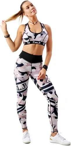 Glara Functional women's leggings with print (8925932)