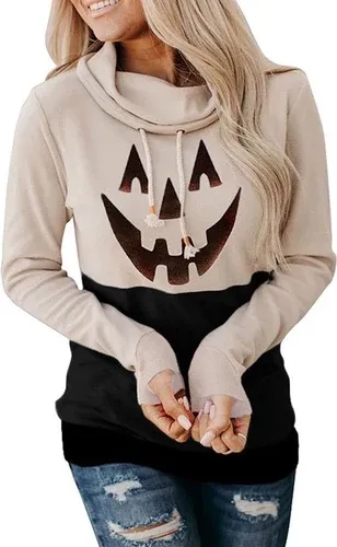 Manzara SUDADERA HALLOWEEN ITCEL beige y negro (6037892)