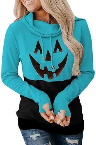 Manzara SUDADERA HALLOWEEN ITCEL azul y negro (6037893)