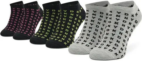 3 pares de calcetines cortos para mujer DKNY (8988569)