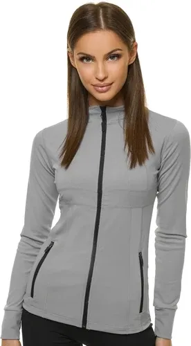 Sudadera de mujer gris OZONEE JS/HD151/3 (4979319)