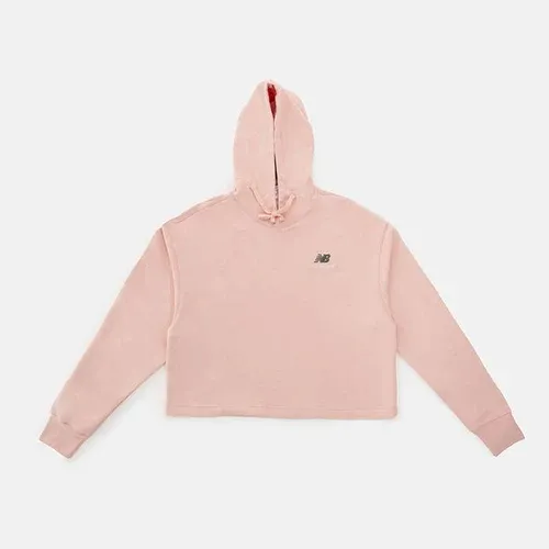 New Balance Uni-ssentials French Terry Crop Hoodie UT21502PIE (8072444)