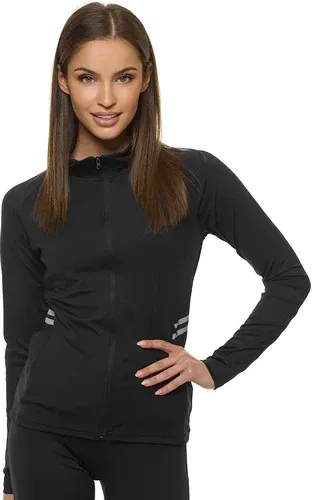 Chaqueta de mujer negra OZONEE JS/M20319 (4825527)