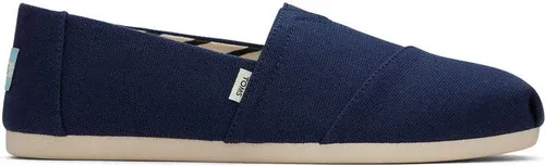 Toms Alpargata Navy Recycled Cotton Canvas (8073130)