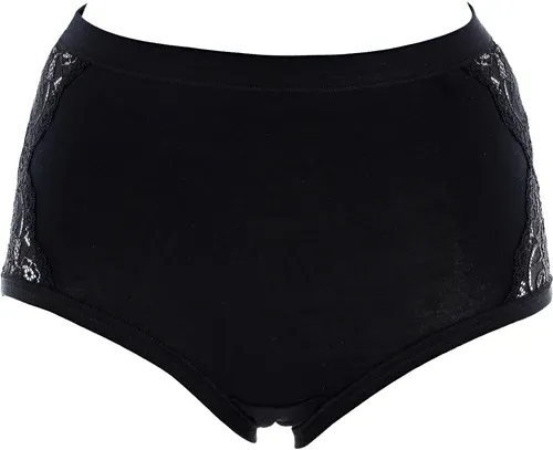 Glara Cotton lace panties high waist 2 pcs (8925969)