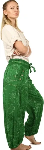 Glara Stylish harem pants with an interesting pattern (8156777)