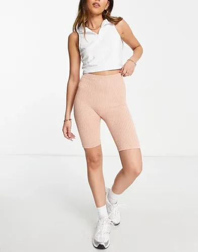Pantalones cortos rosas deportivos de talle alto de Mango (8157159)