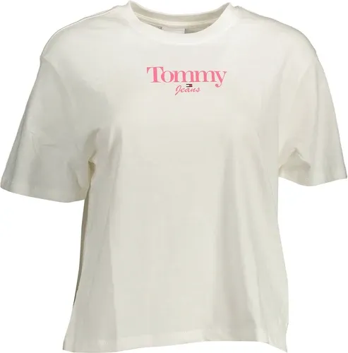 Camiseta Mujer Tommy Hilfiger Blanca Manga Corta (8384690)
